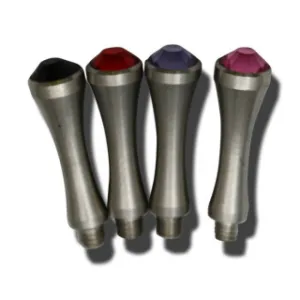 10 Crystal Finger Rings 3mm Assorted Colors