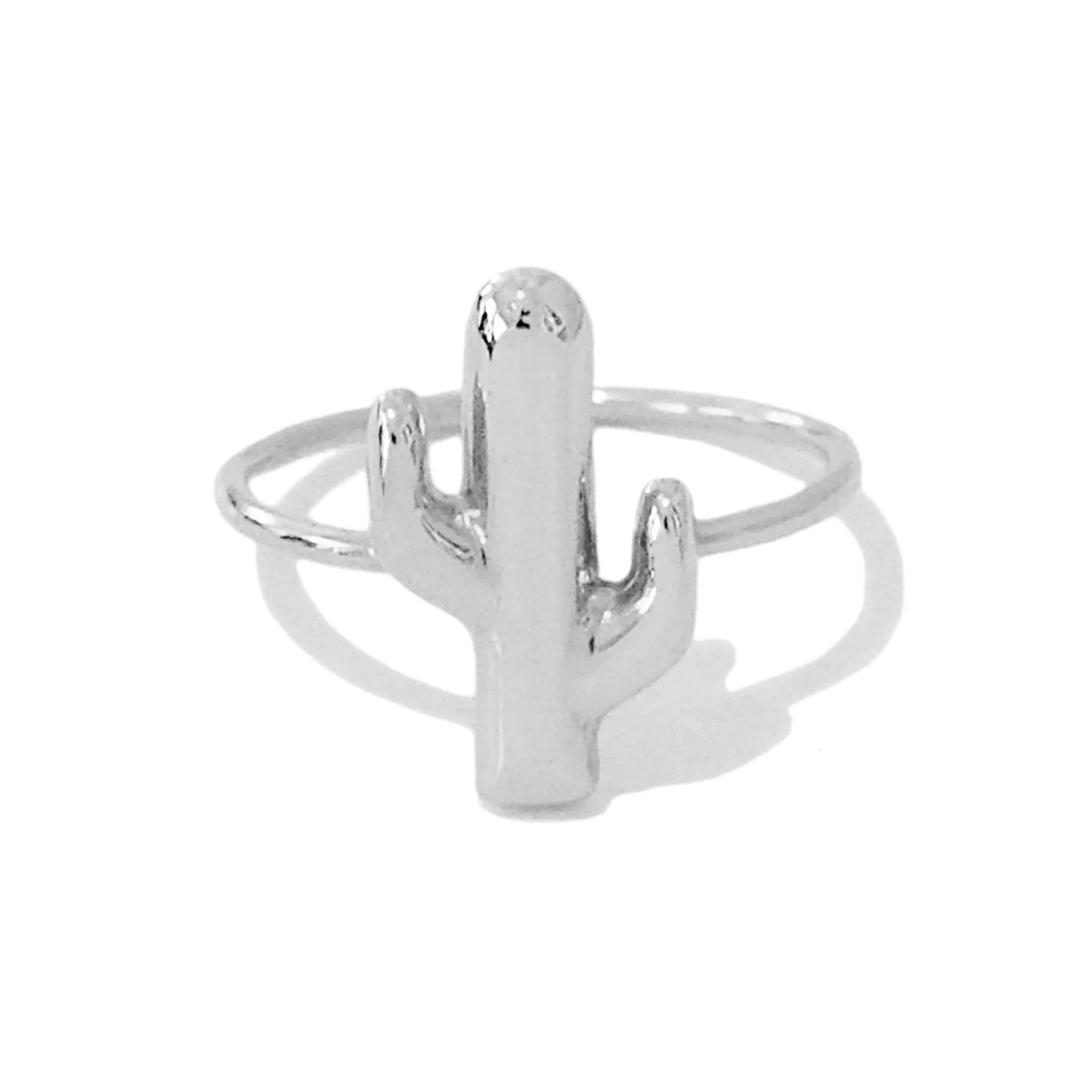 14K Gold Cactus Ring