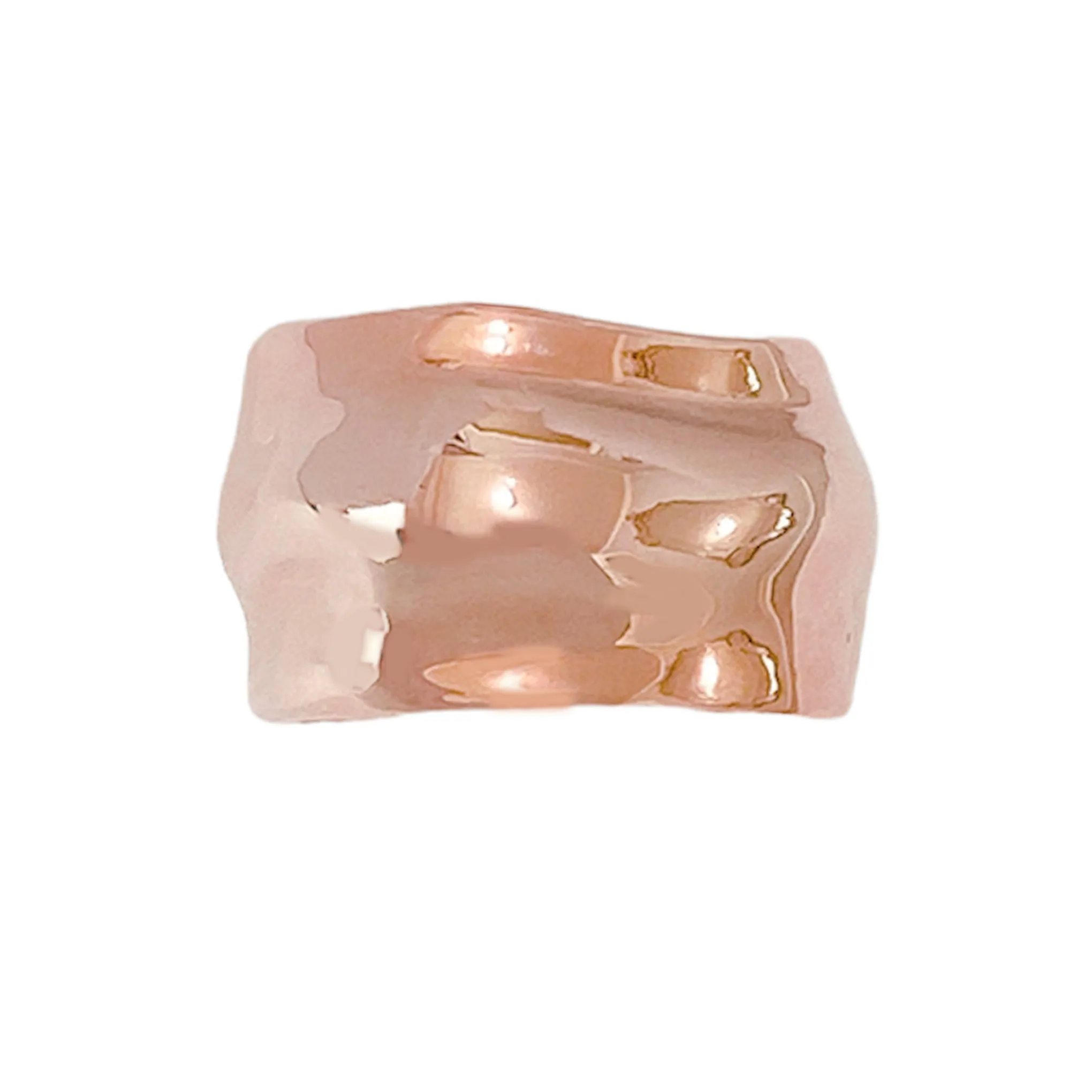 14K Gold Liquid Gold Band Ring