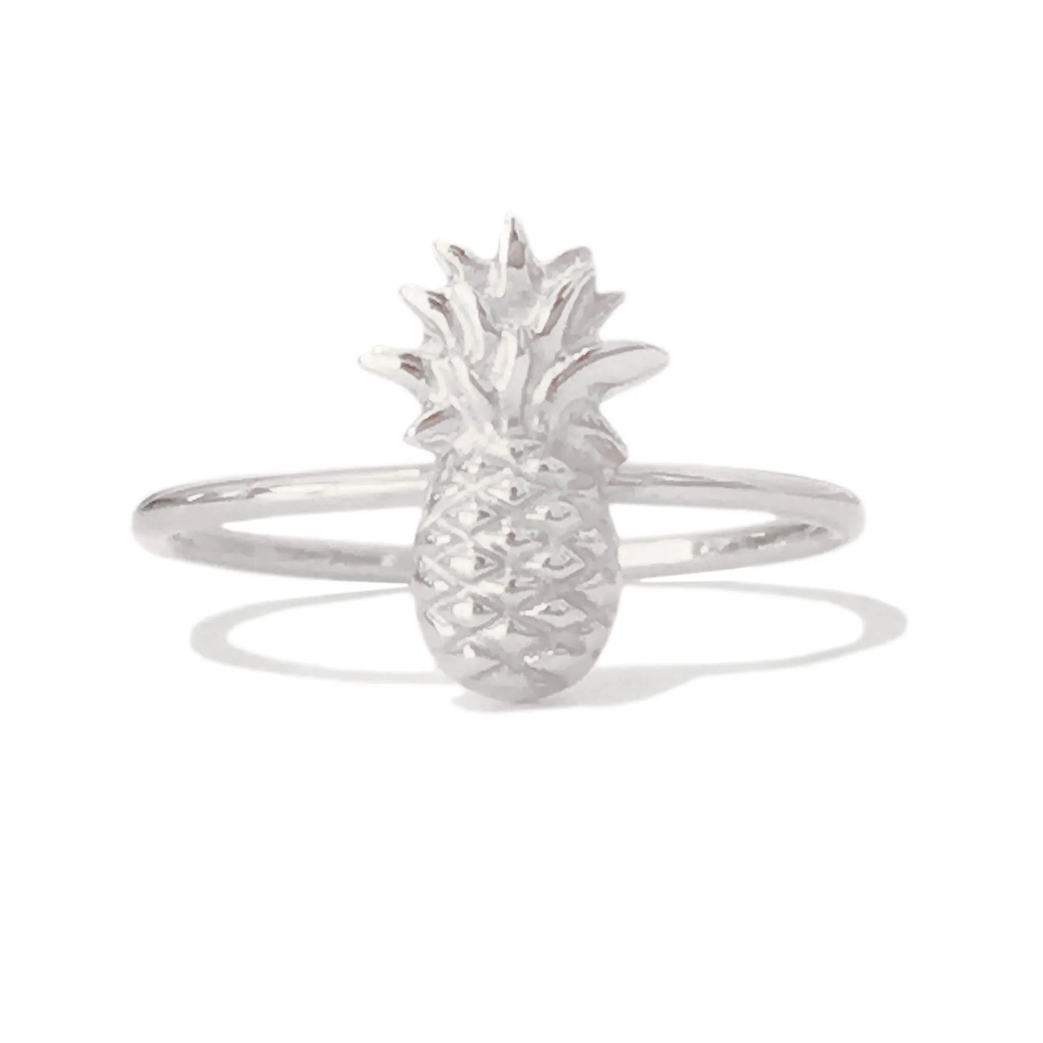 14K Gold Pineapple Ring