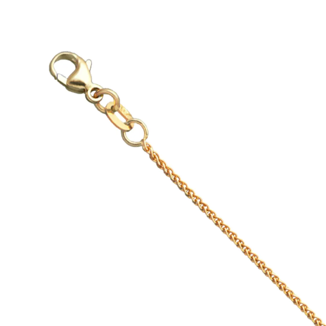 14ky 16" Spiga Chain