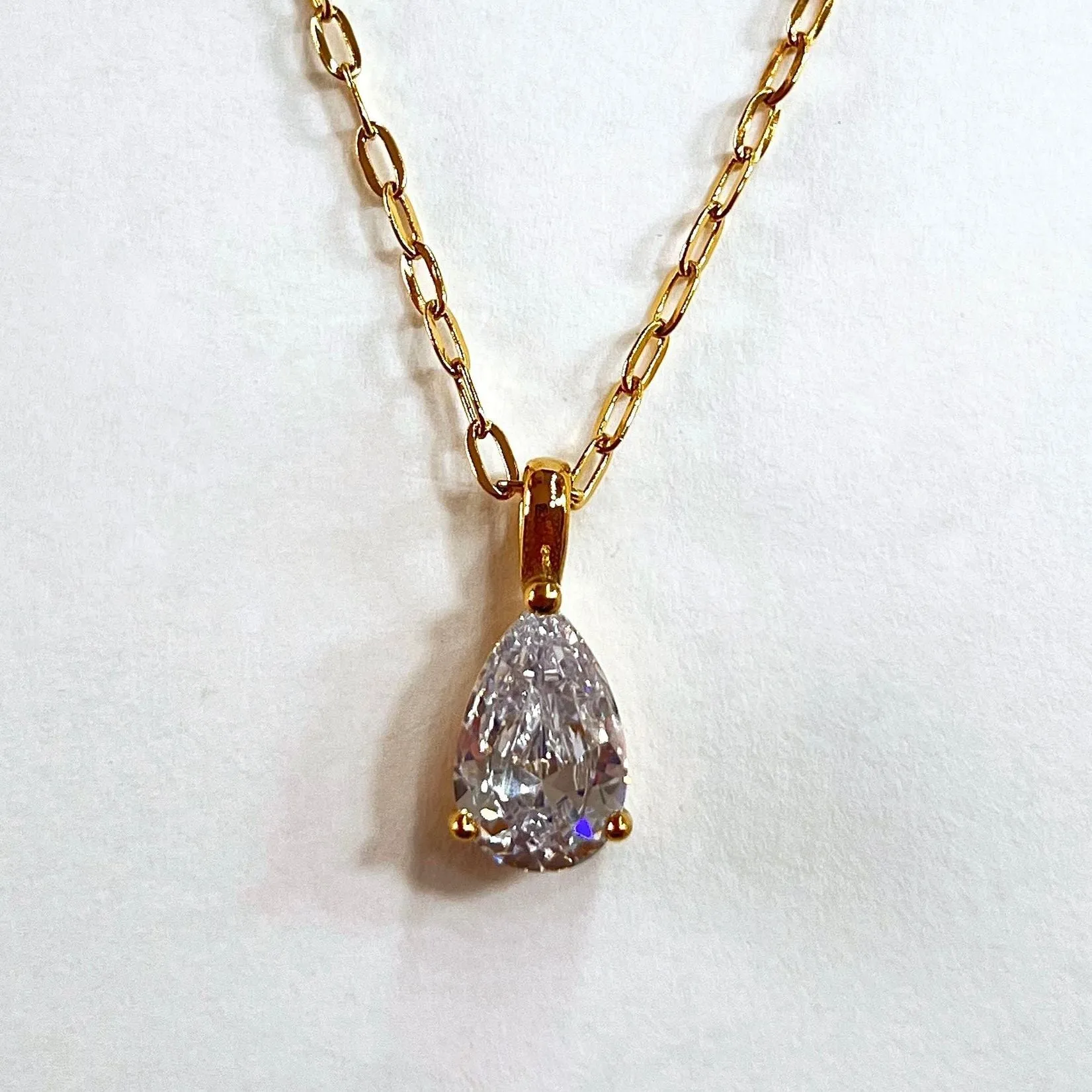 18K Gold Birthstone Necklaces