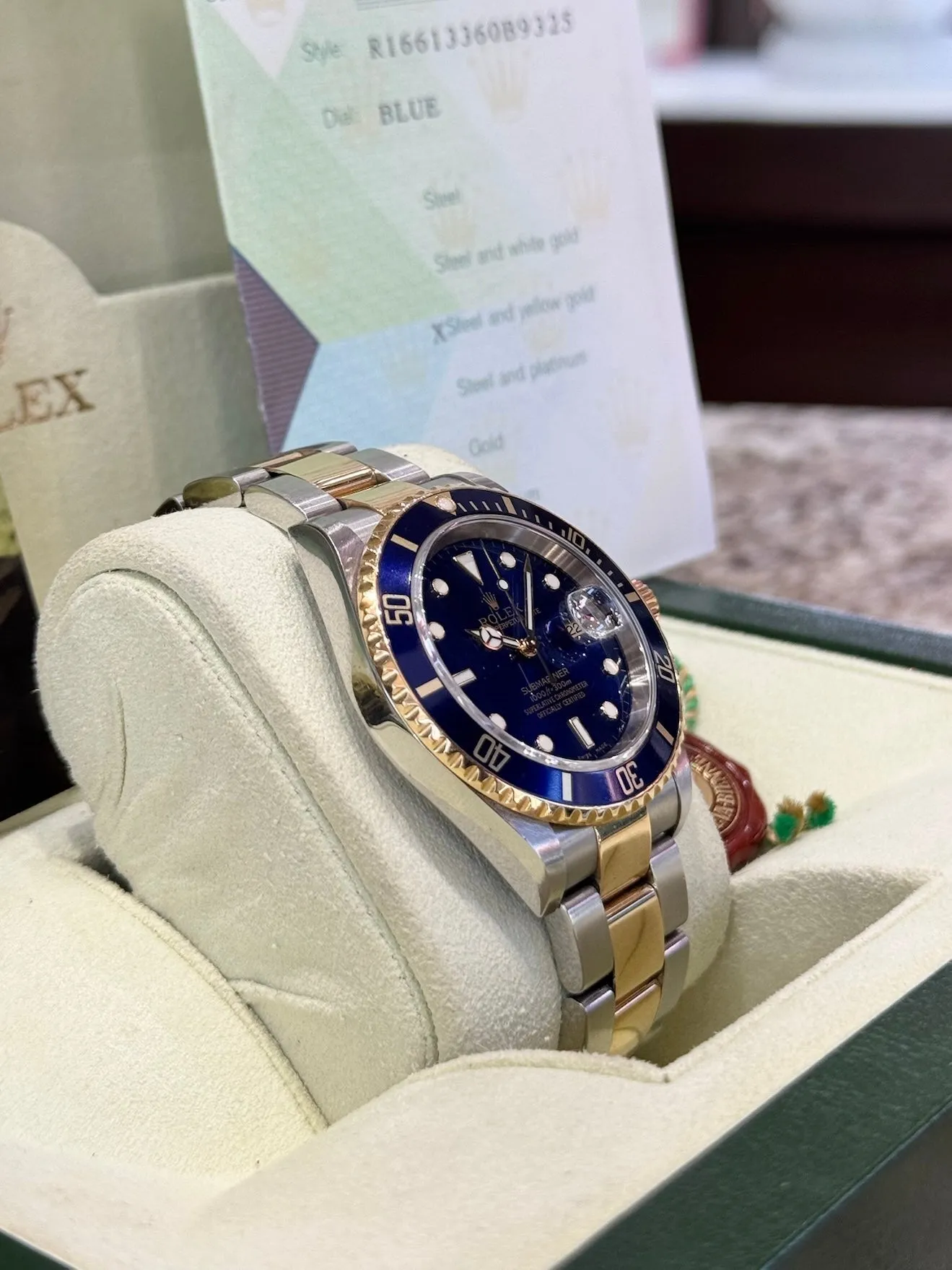 2004 Rolex Submariner 16613LB