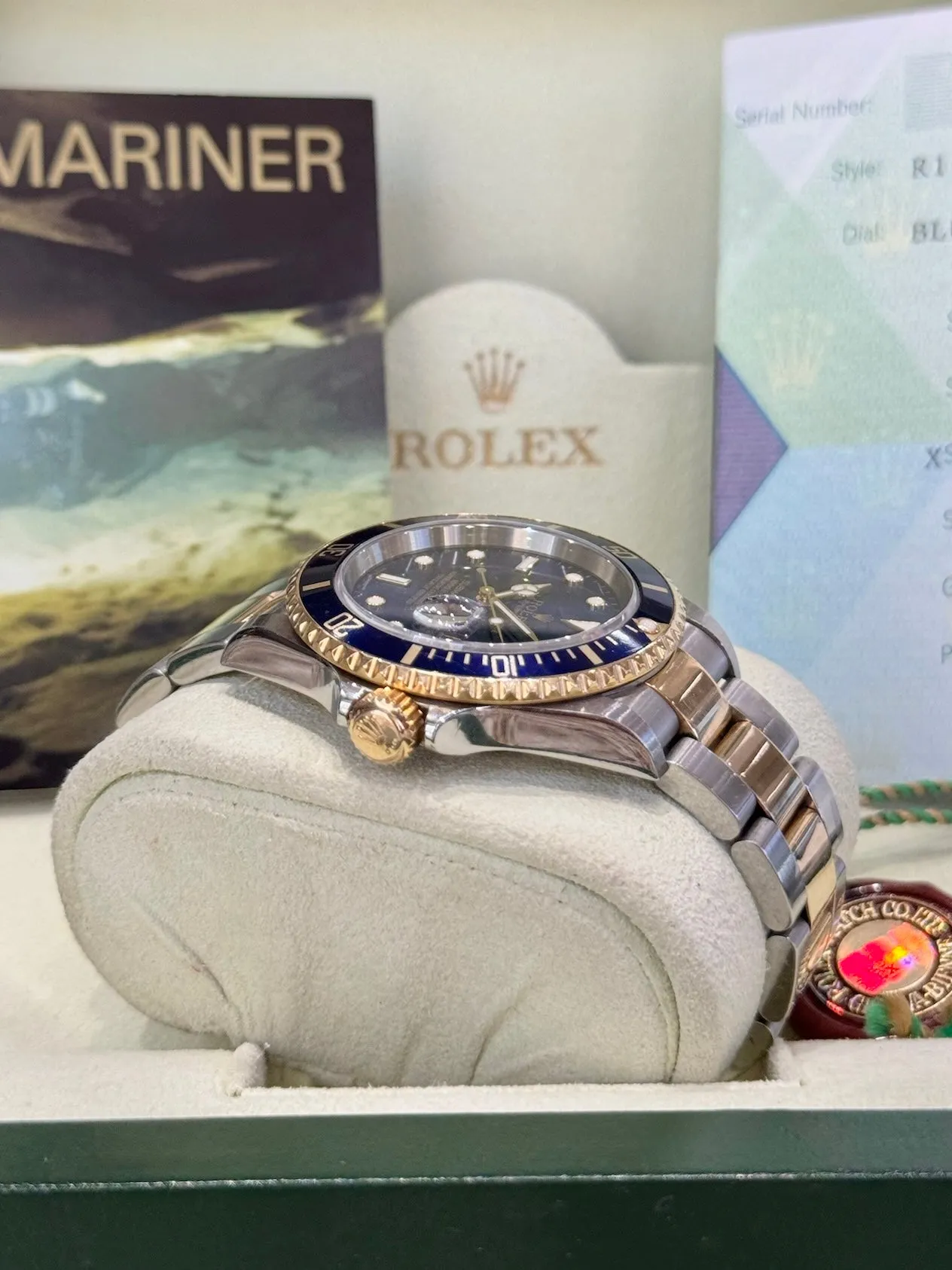 2004 Rolex Submariner 16613LB