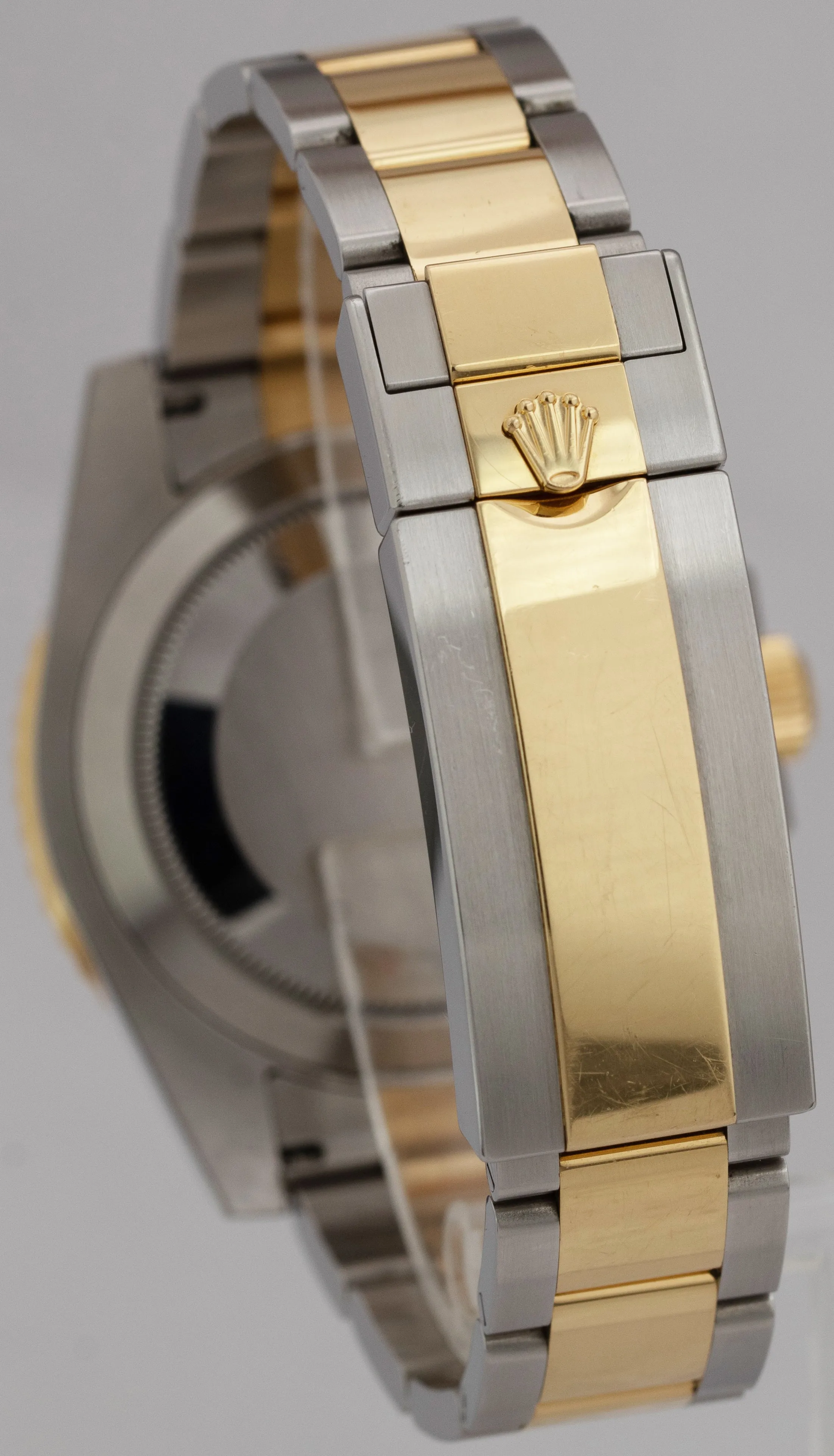 2018 Rolex Submariner Date Ceramic Two-Tone Stainless Gold Blue Watch 116613 LB