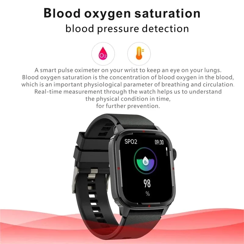 2022 New Bluetooth Call Smart watch Men Full Touch Screen Sports Fitness Watch Bluetooth Suitable For Android ios Smart watch