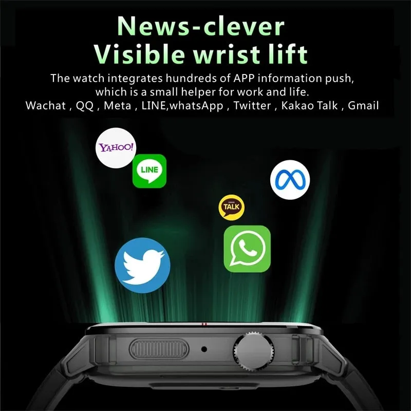 2022 New Bluetooth Call Smart watch Men Full Touch Screen Sports Fitness Watch Bluetooth Suitable For Android ios Smart watch