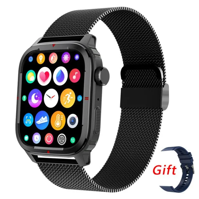 2022 New Bluetooth Call Smart watch Men Full Touch Screen Sports Fitness Watch Bluetooth Suitable For Android ios Smart watch