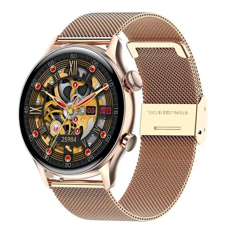 2022 NFC Smart Watch Men 390*390 Screen Always Display The Time Bluetooth Call Local Music Men Smartwatch For Huawei Xiaomi Box