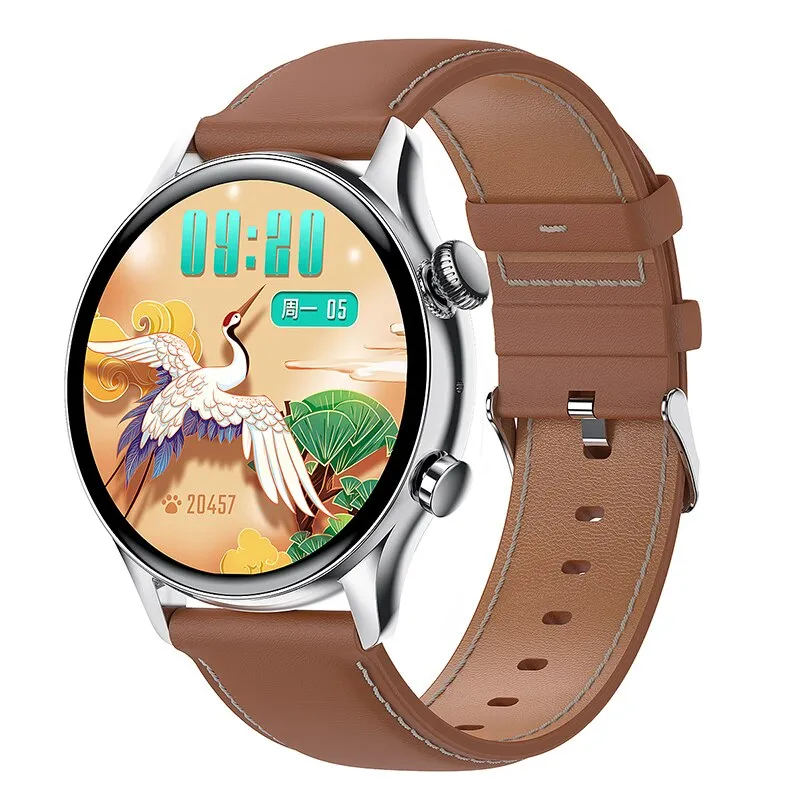 2022 NFC Smart Watch Men 390*390 Screen Always Display The Time Bluetooth Call Local Music Men Smartwatch For Huawei Xiaomi Box