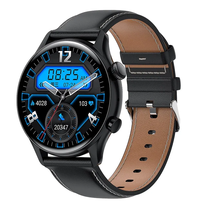 2022 NFC Smart Watch Men 390*390 Screen Always Display The Time Bluetooth Call Local Music Men Smartwatch For Huawei Xiaomi Box