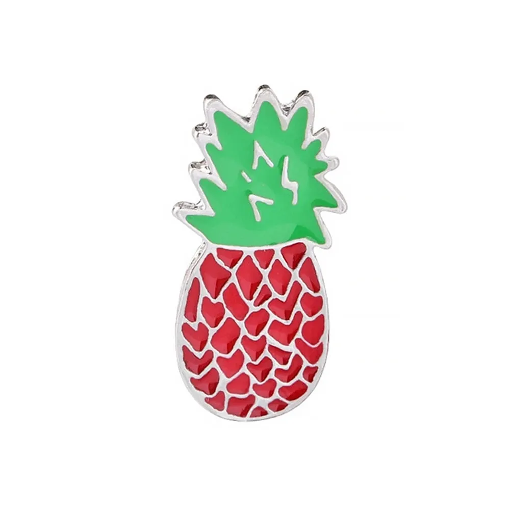 30 Style Fruit Vintage Brooch Watermelon Strawberry Enamel Pin Badge Cherry Brooches For Women Jewelry Men Accessories Pins Gift