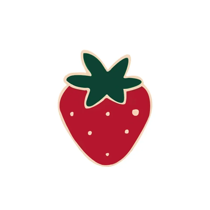 30 Style Fruit Vintage Brooch Watermelon Strawberry Enamel Pin Badge Cherry Brooches For Women Jewelry Men Accessories Pins Gift