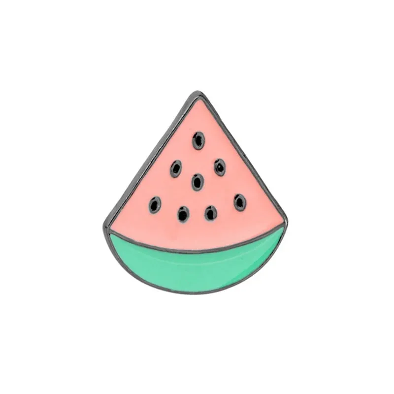30 Style Fruit Vintage Brooch Watermelon Strawberry Enamel Pin Badge Cherry Brooches For Women Jewelry Men Accessories Pins Gift