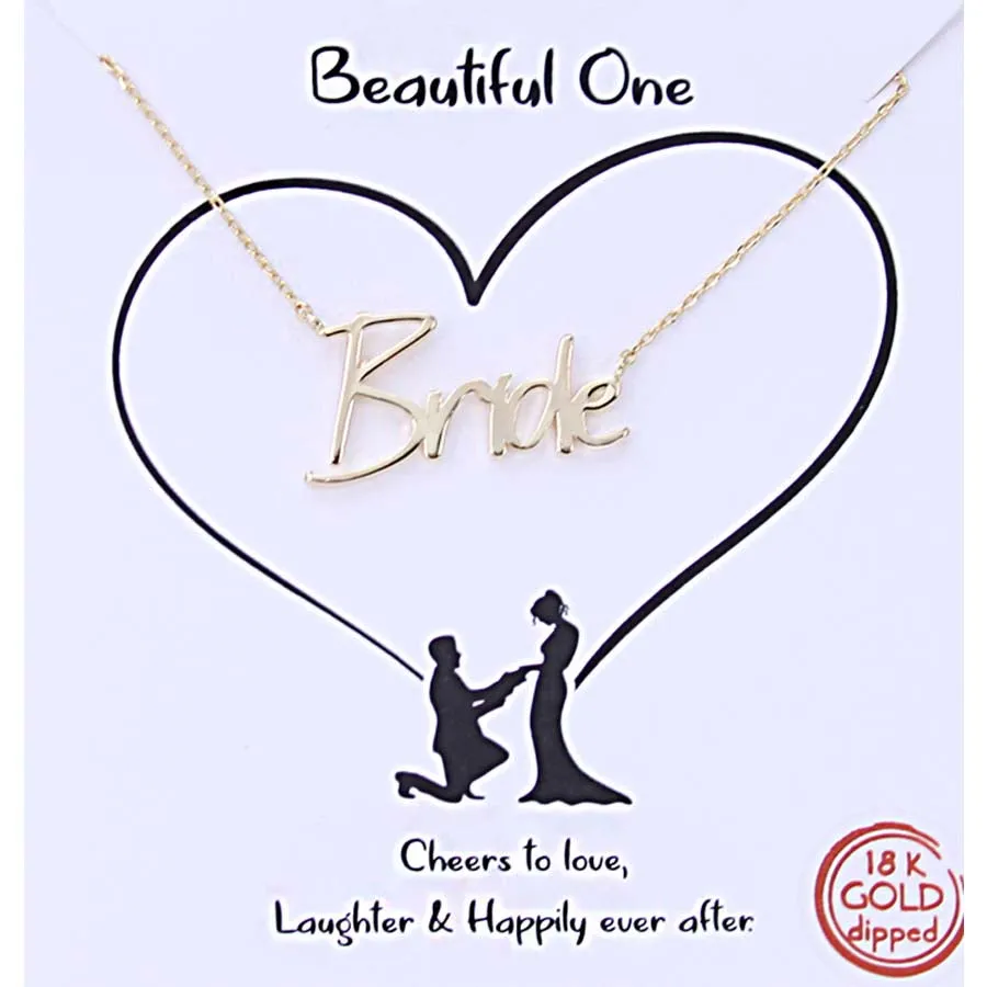 50% Off - Bride Necklaces