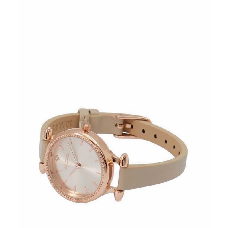 ALDO THINLINE WATCHES - MEDIUM BEIGE