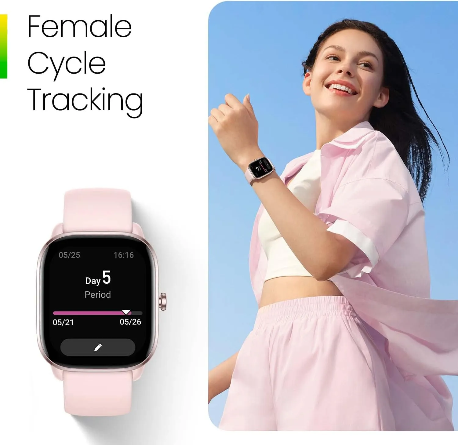 Amazfit GTS 4 Mini Smart Watch, Alexa Built-in, GPS, Fitness Tracker with 120  Sport Modes, 15-Day Battery Life, Heart Rate Blood Oxygen Monitor, Android & iPhone Compatible