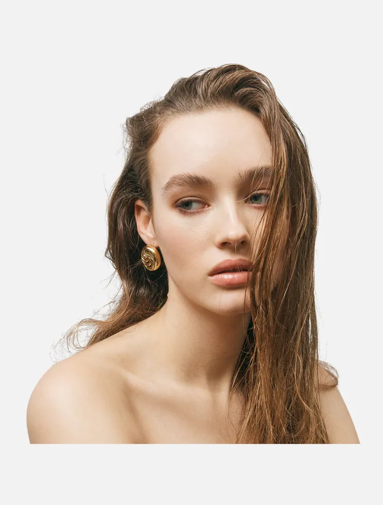 Anna Earrings - Gold