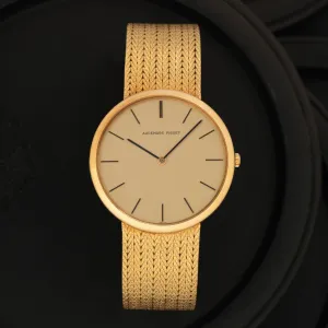 AUDEMARS PIGUET 18K YELLOW GOLD