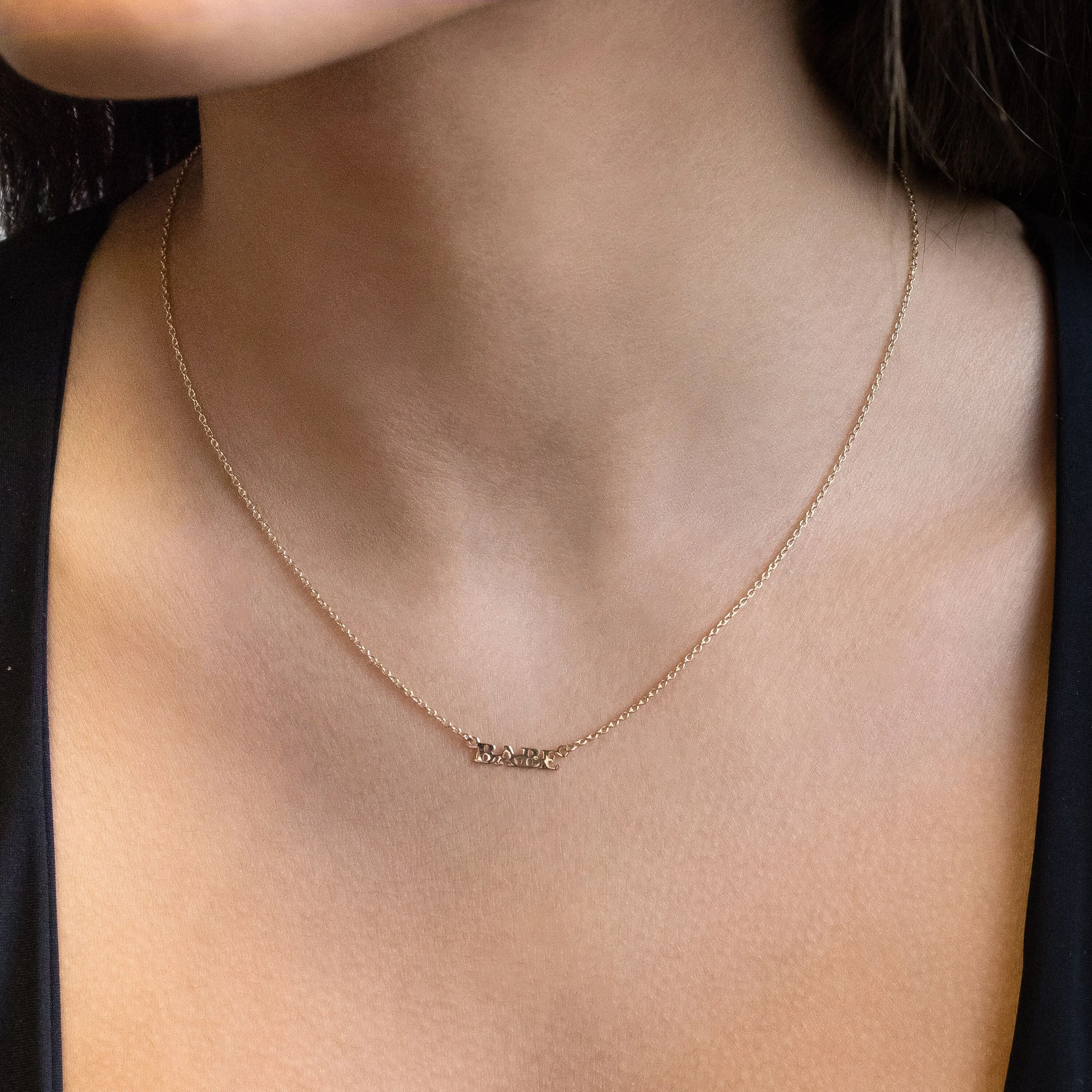 Babe Necklace 14K