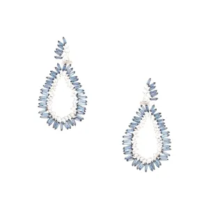 Baguette Statement Earrings