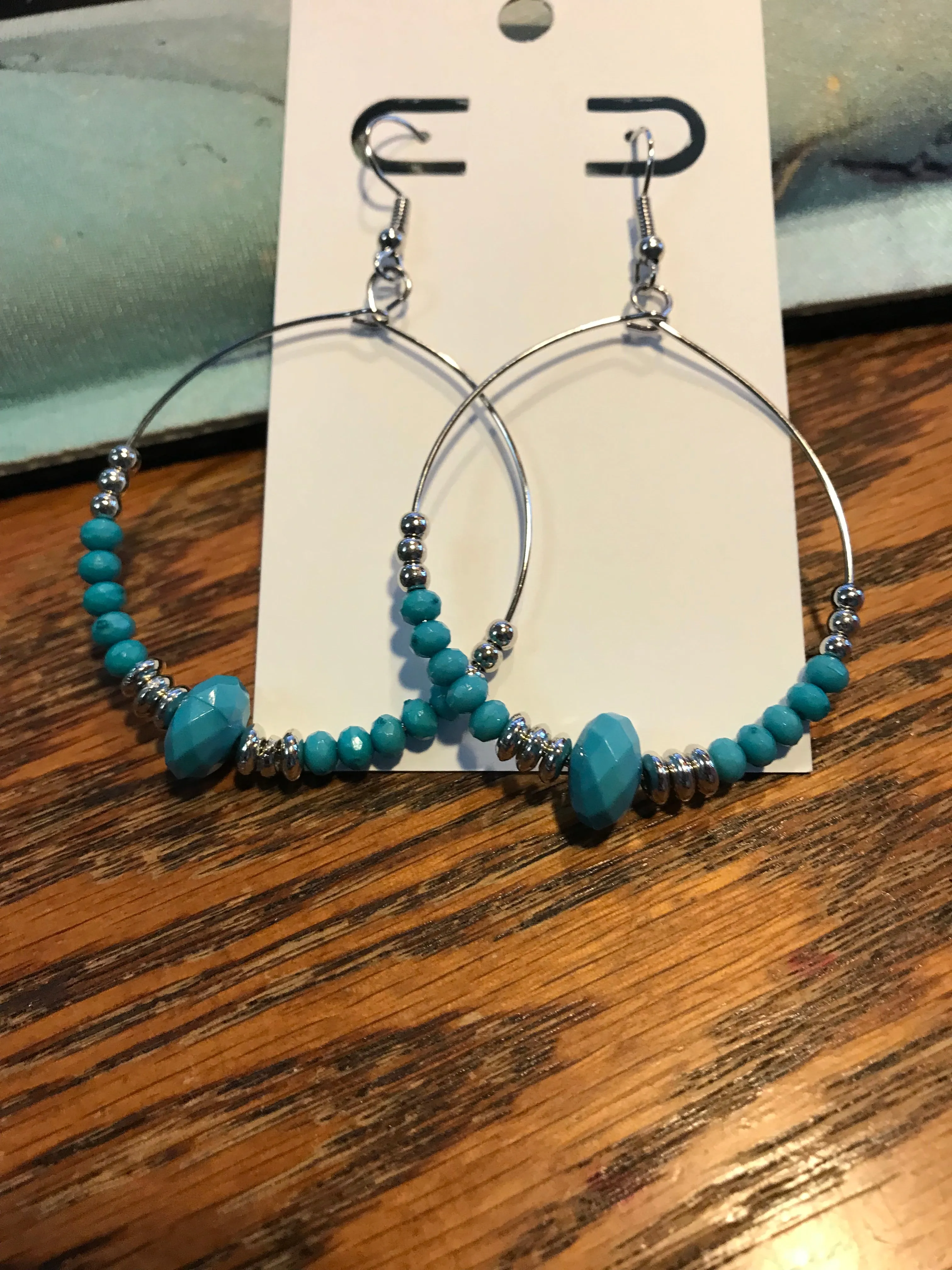 Beaded Dangle Earrings