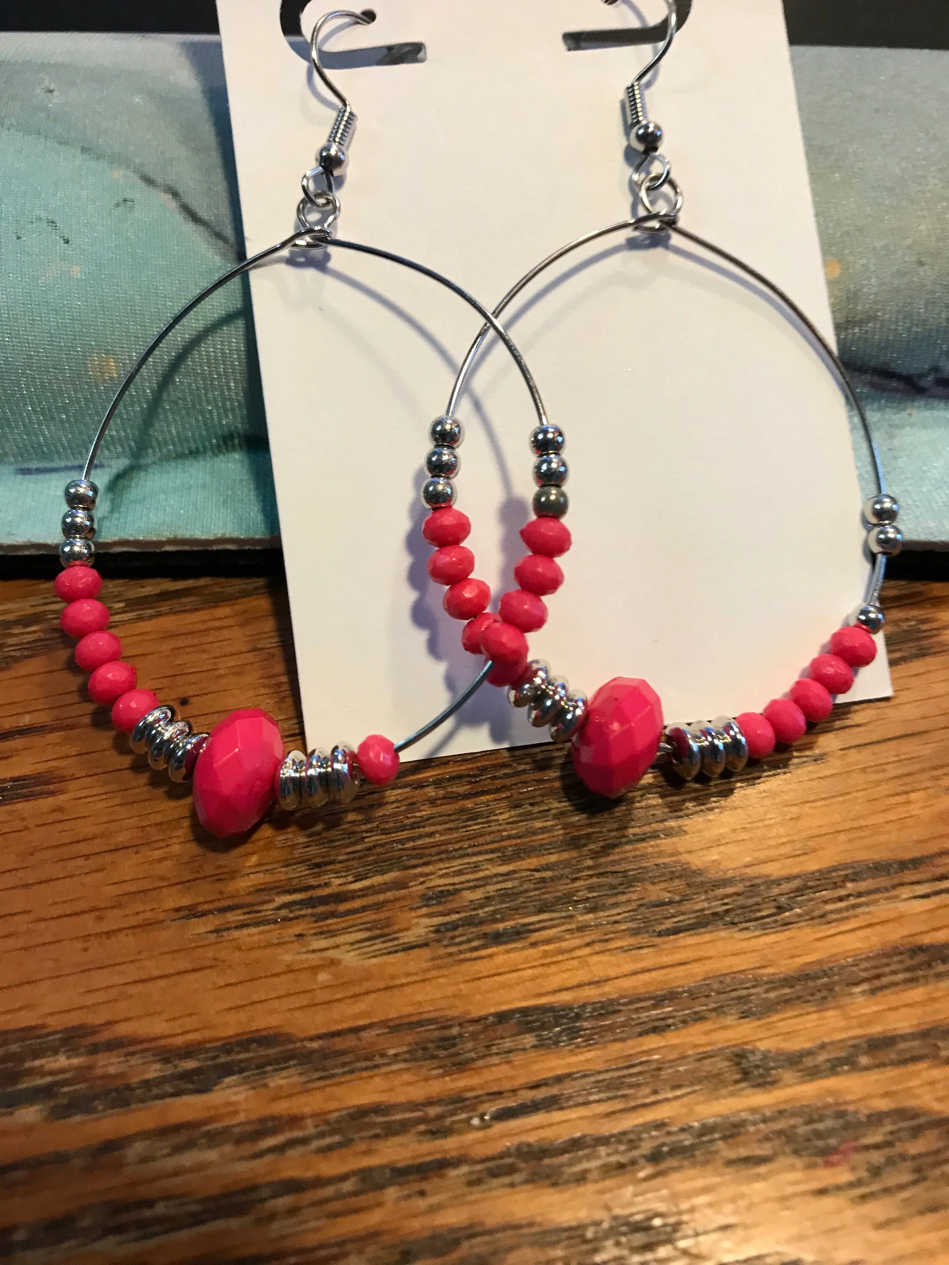 Beaded Dangle Earrings