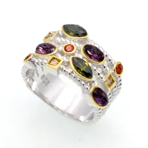 Beautiful Design Austrian Crystal Silver Ring Classic Fashion Jewelry Party Gift For Woman Top Quality
