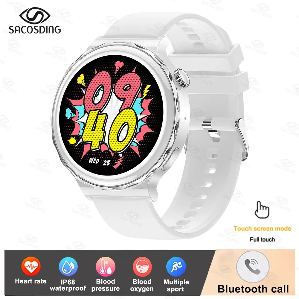 Bluetooth Call Smart Watch Women 1.32 inch 390*390 HD Screen Ladies Smartwatch Heart Rate Blood Pressure Monitor Women's Watches