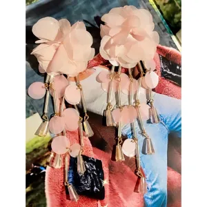 Blush Petal Earrings