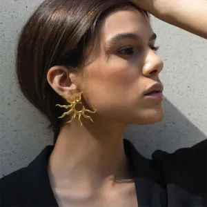 Bohemian Wild Sun Drop Earrings