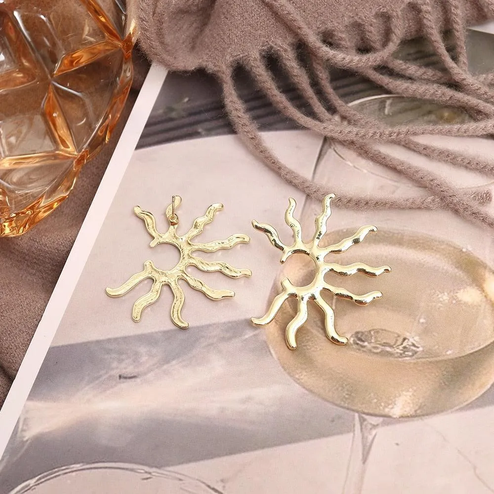 Bohemian Wild Sun Drop Earrings