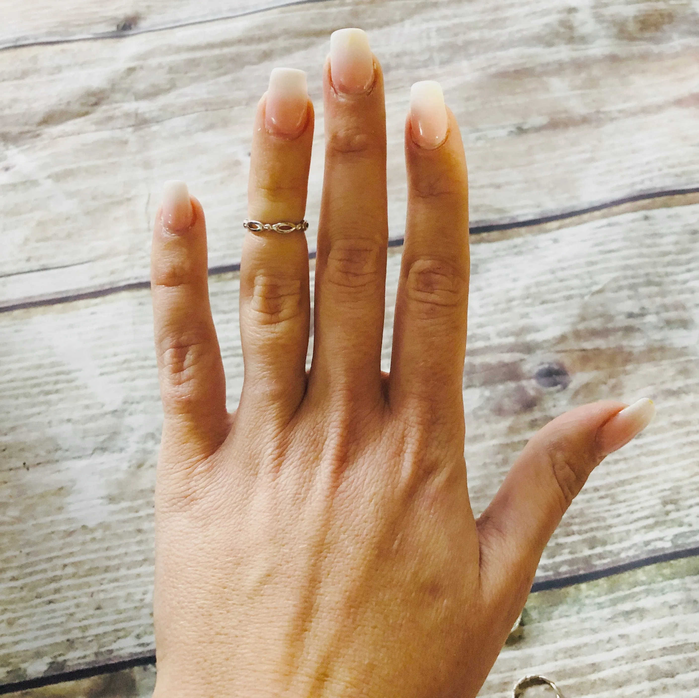 Bow Tie Ring - Sterling Silver Stacking Ring