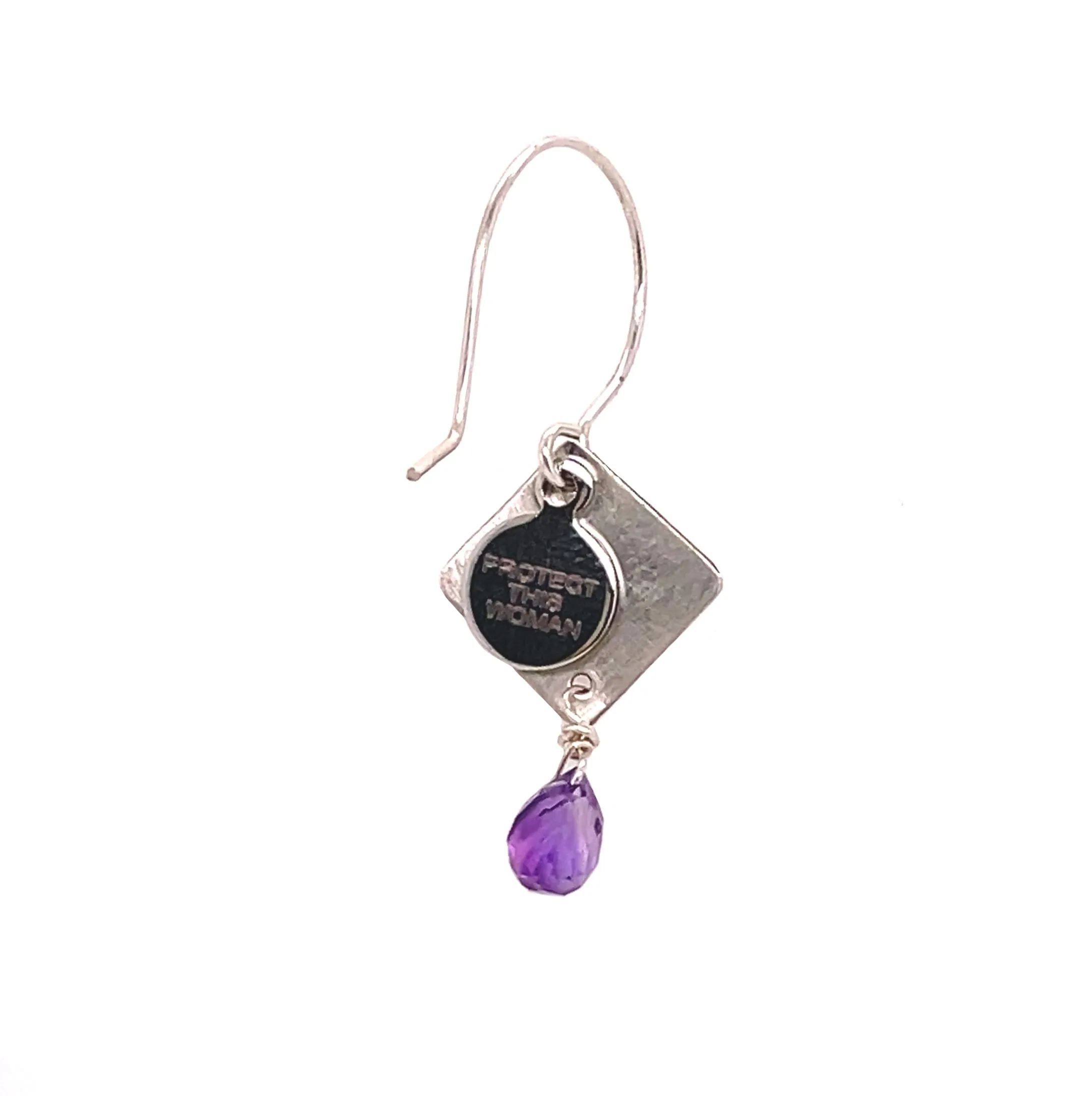 Briolette Drop Swirl Earrings