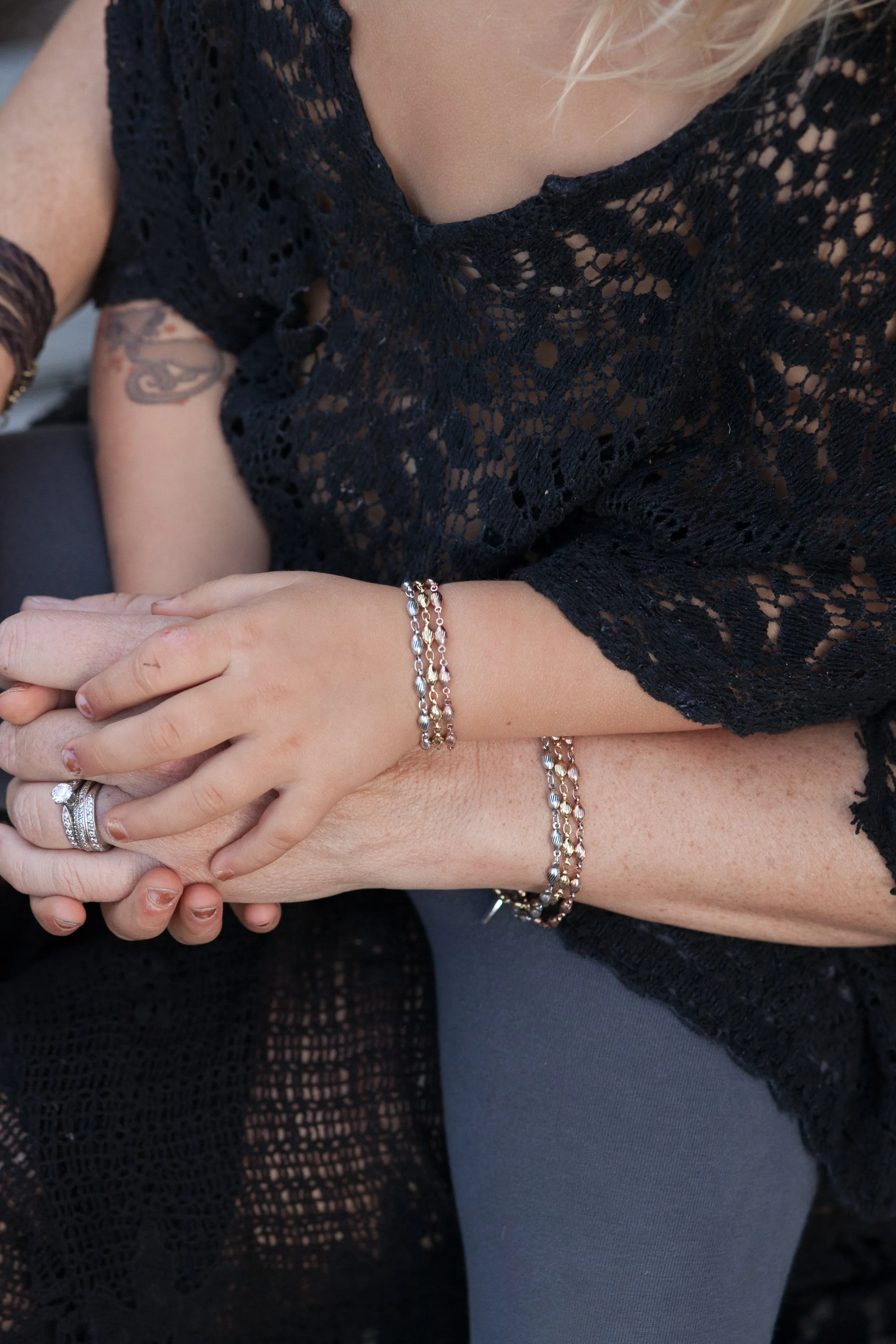 California Girl Mommy & Me Bracelet Set