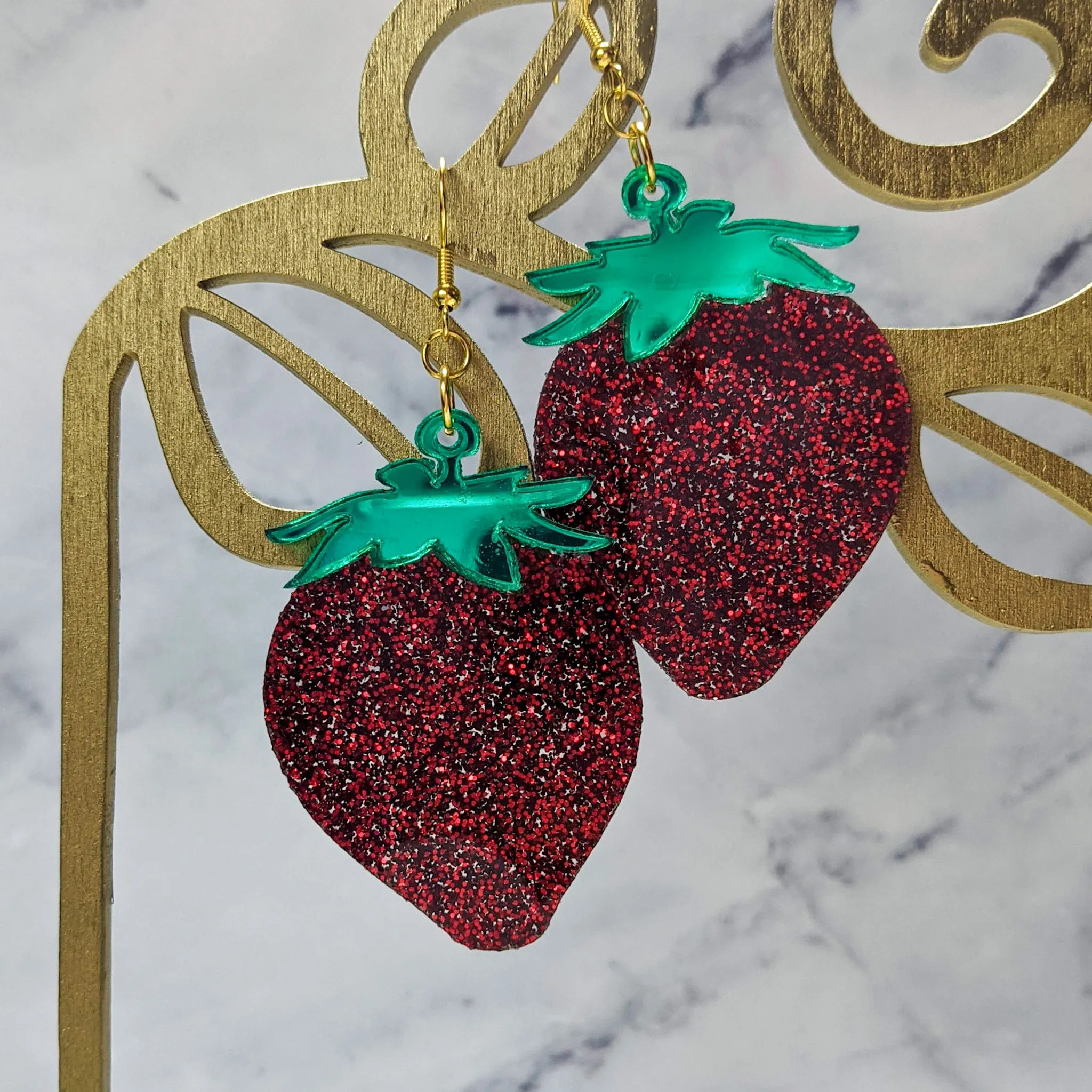 Candy Strawberry Earrings