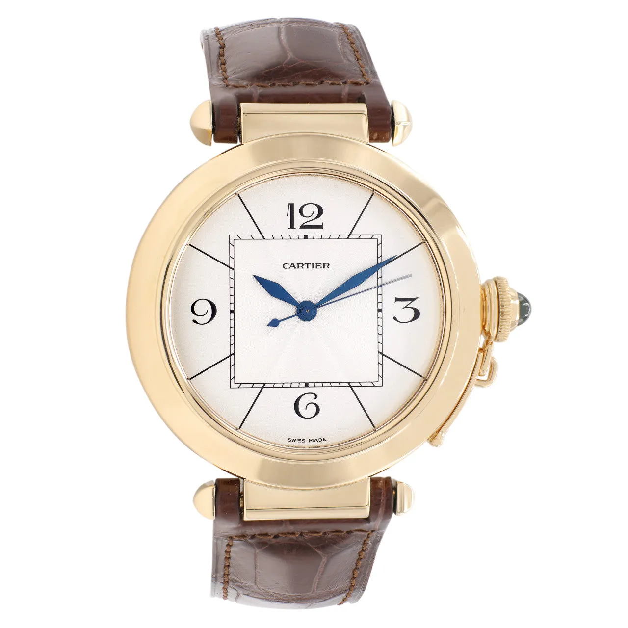 Cartier 18K Yellow Gold Pasha 42mm W3019551