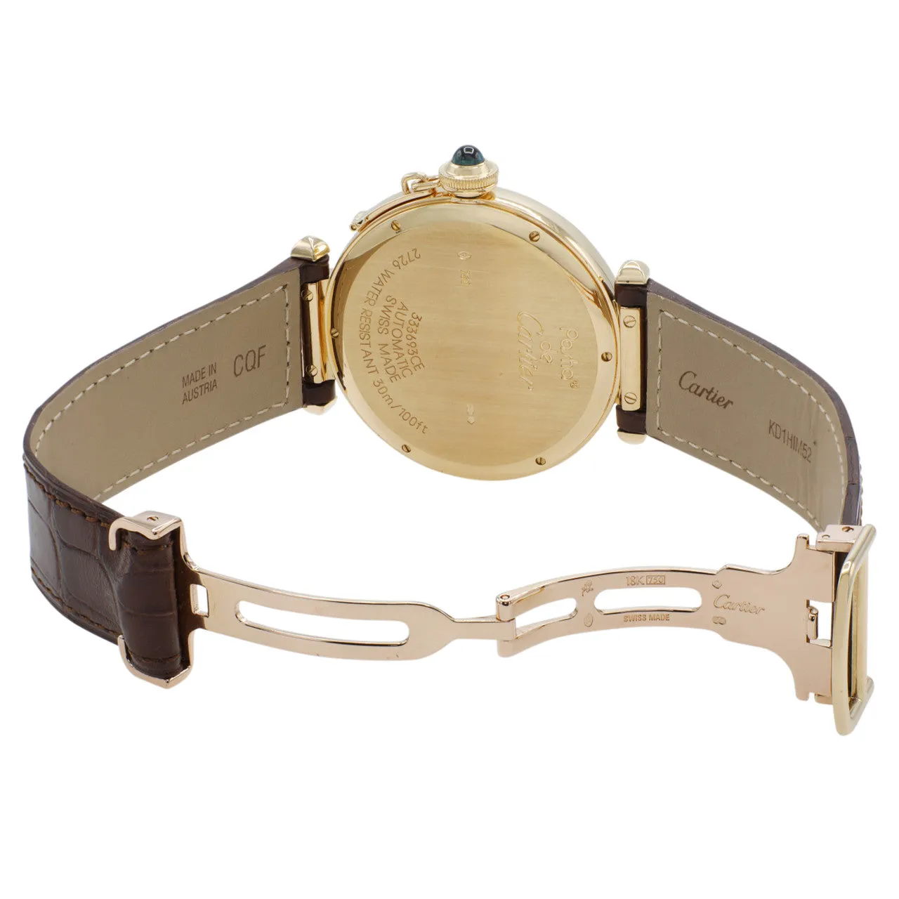 Cartier 18K Yellow Gold Pasha 42mm W3019551