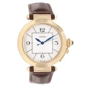 Cartier 18K Yellow Gold Pasha 42mm W3019551