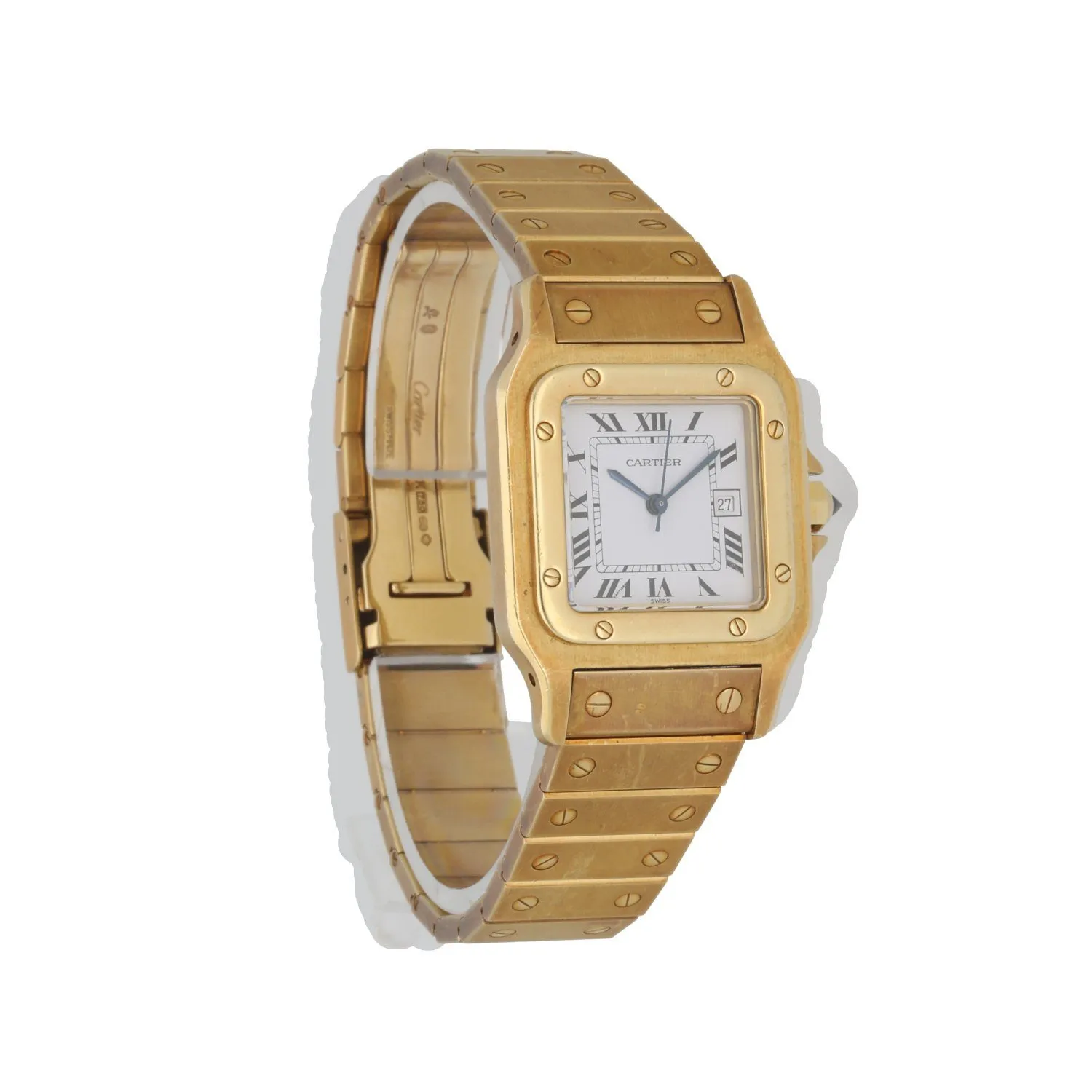 Cartier Santos Galbee 18K Yellow gold Ladies Watch