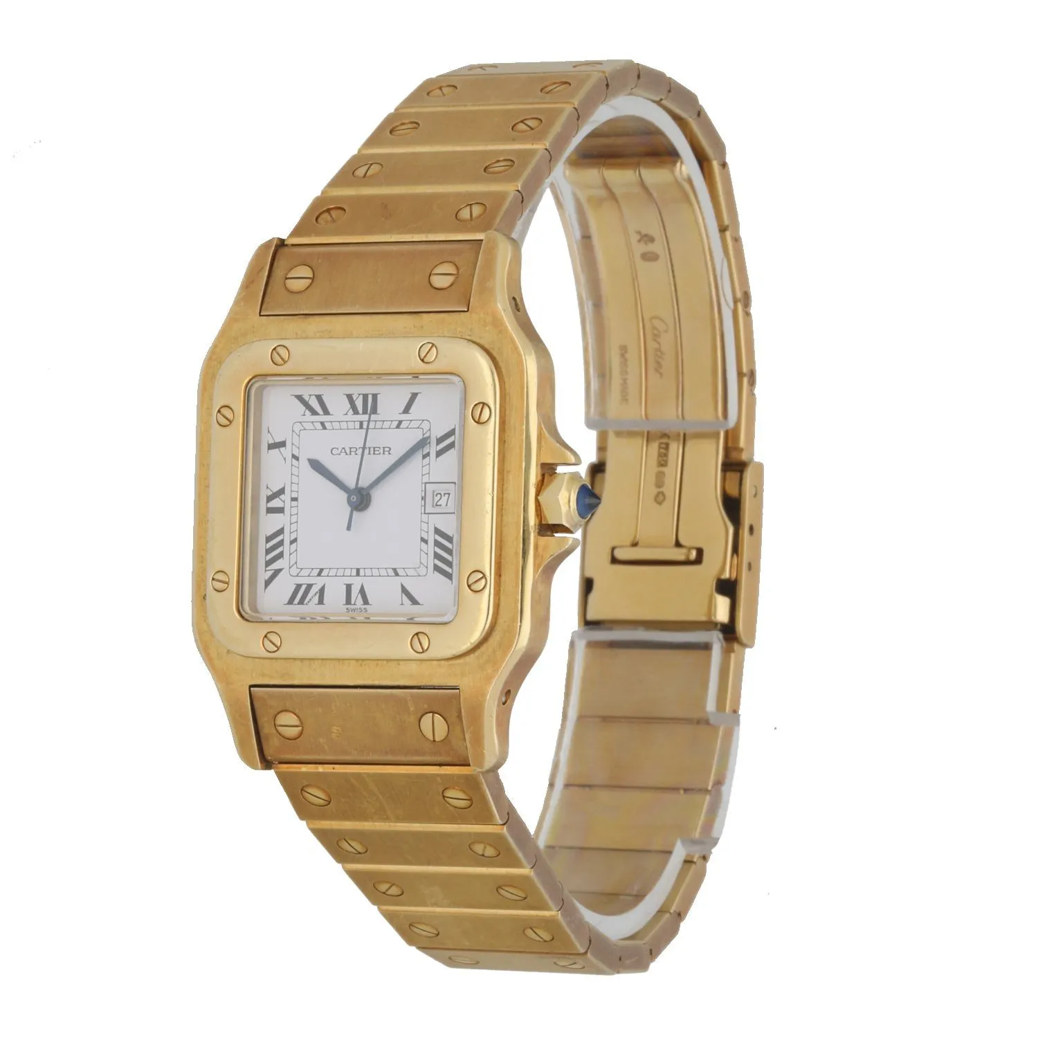 Cartier Santos Galbee 18K Yellow gold Ladies Watch