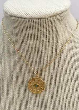 Celestial Coin Necklace