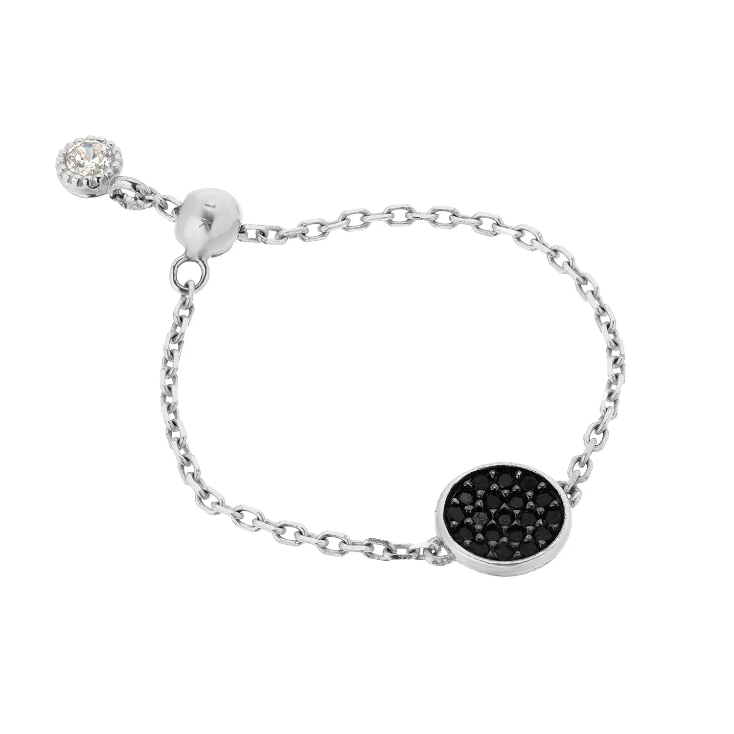 CHAIN RING -PAVE CIRCLE