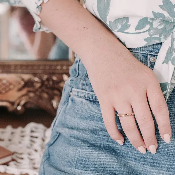 Chainlink Adjustable Ring