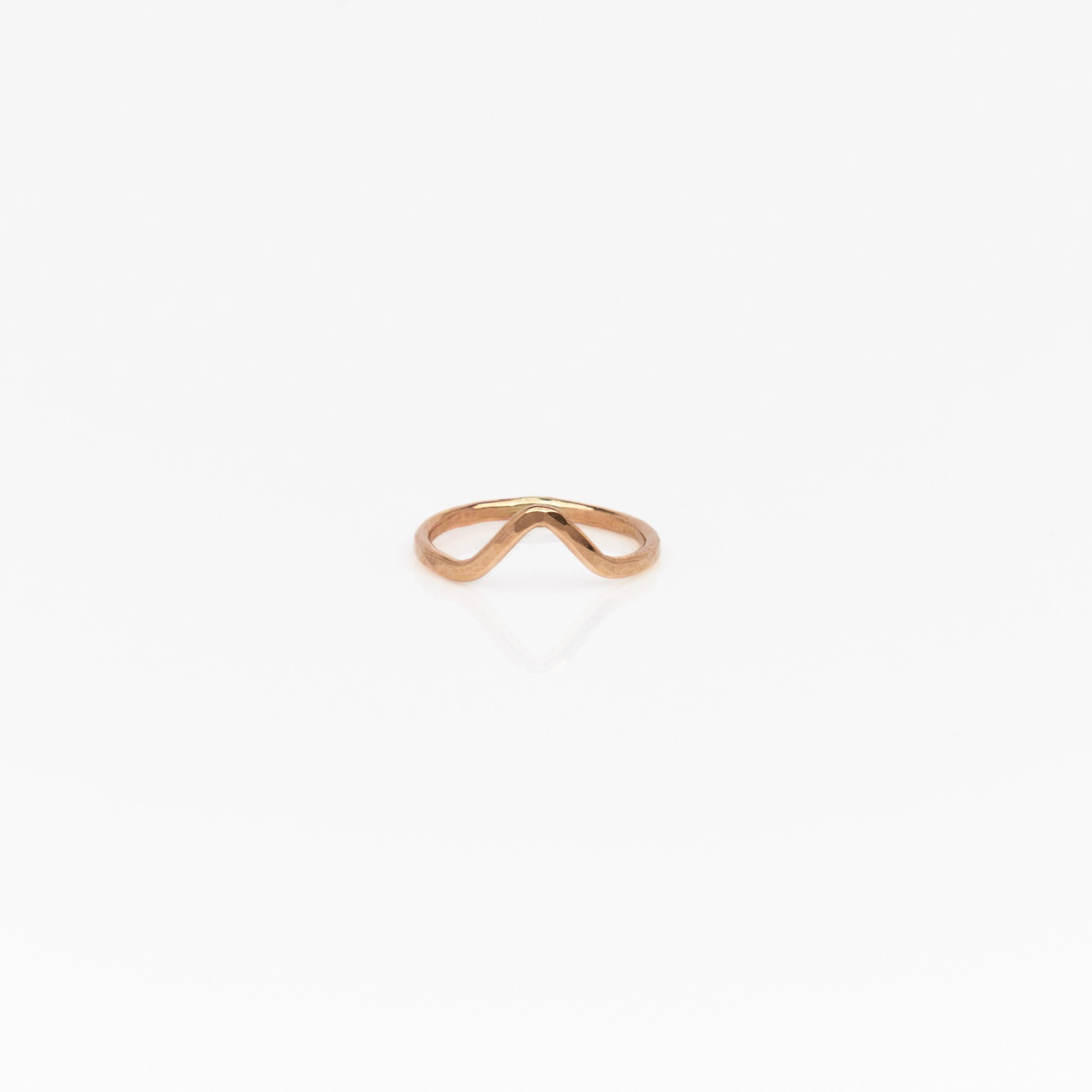 Chevron Midi Ring