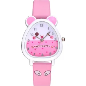 Children Watch Lovely Animal Kids Watch Cartoon Watch Girls boys Rubber reloj deportivo Children Wristwatches montre enfant #C
