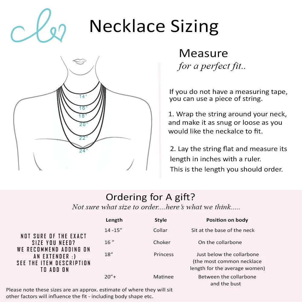 Circle Necklace  Dainty