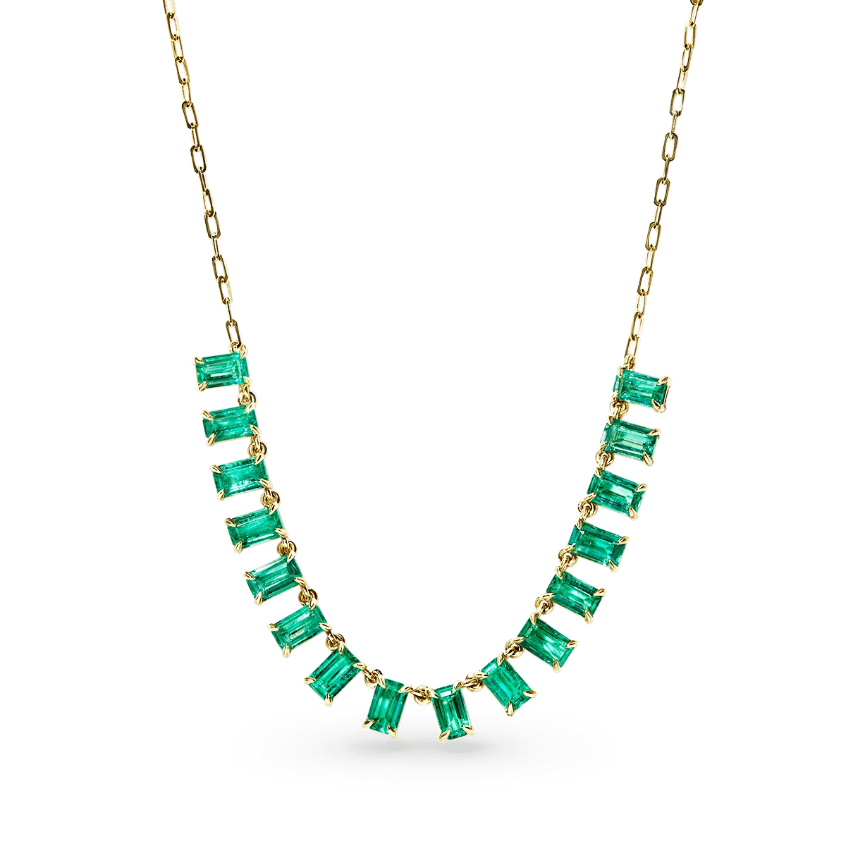 Cleo Emerald Necklace