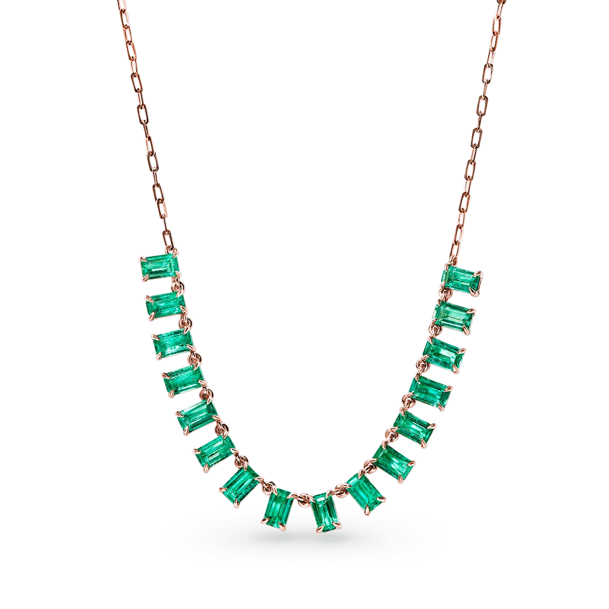 Cleo Emerald Necklace