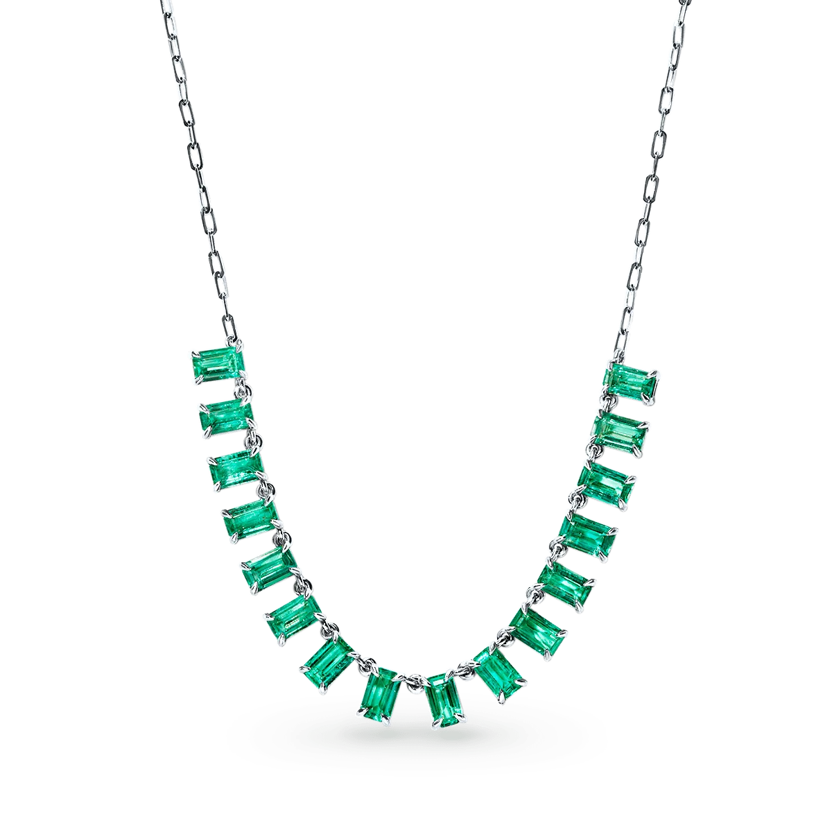 Cleo Emerald Necklace